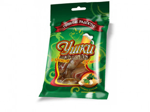 Бастони Снеки сыровяленые с можжевельником: Уши свиные с хреном 