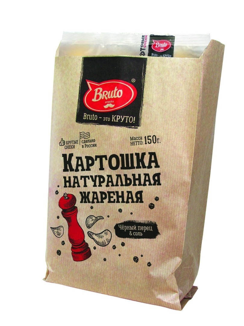 Картофель «Бруто» черный перец 130 гр. во Владимире