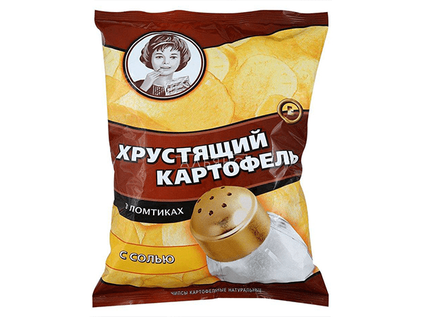 Картофельные чипсы "Девочка" 40 гр. во Владимире