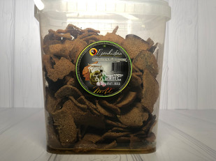 Сурские (ПШЕНИЧНЫЕ) Сливочный сыр (100 гр): Ведро Ржаные гренки с малосольным огурчиком