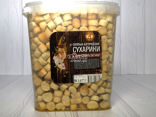 Сухарики с грибами и сметаной во Владимире
