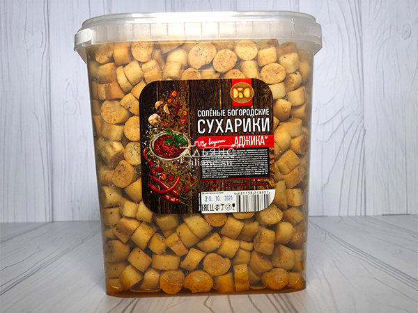 Сухарики с аджикой во Владимире