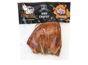 Ведро Ржаные гренки с грибами и сметаной: Ухо целое с чесноком (150 гр.)