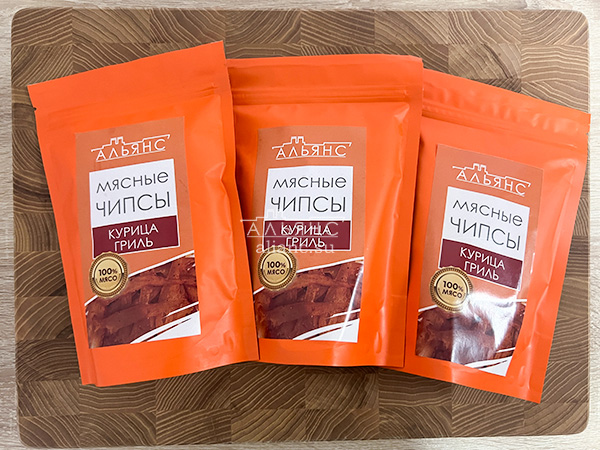 Мясо (АЛЬЯНС) вяленое курица "Гриль" 50 гр. во Владимире