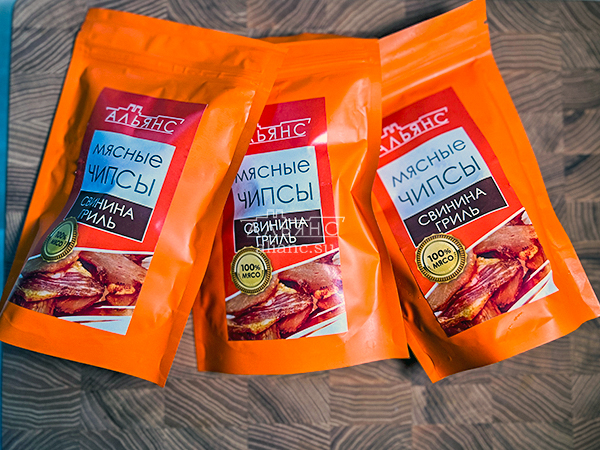 Мясо (АЛЬЯНС) вяленое свинина "Гриль" 50 гр. во Владимире