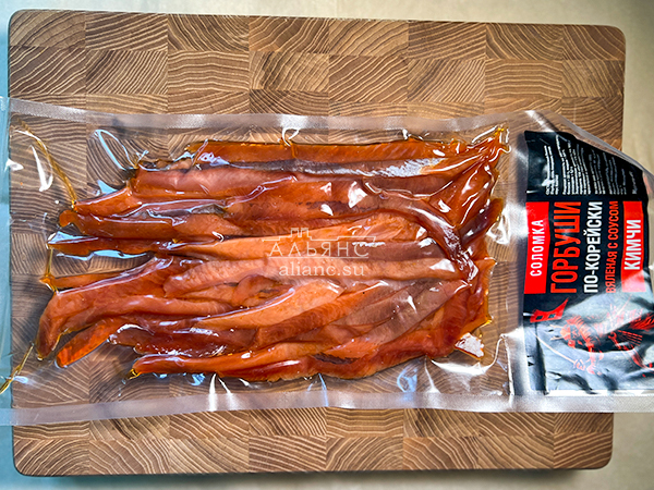 Горбуша соломка по-корейски во Владимире