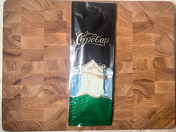 Сыр 60 гр ГОРНЫЙ СЫРОВАР (Паутинка белая с укропом и чесноком) во Владимире