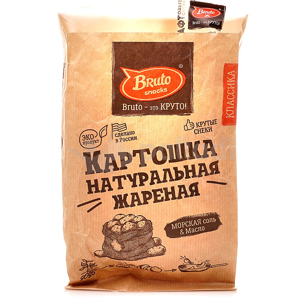 Картофель «Бруто» с солью 70 гр. во Владимире